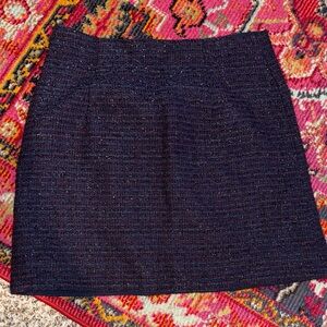 Club Monaco Dark Tweed Skirt